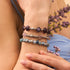 Immergrün | Silber | Firefly Glas Klee Essenz Armband